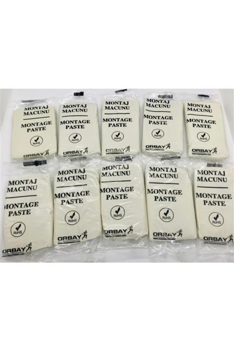 Orbay Klima Montaj Macunu 1 Adet Macun 185 Gram.10 Adet Fiyatıdır.