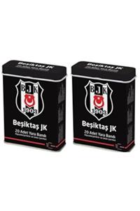 CANSIN BANT Beşiktaş Jk Taraftar Yarabandı Metal Kutu Içerisinde 20 Adet 3 Farklı Model