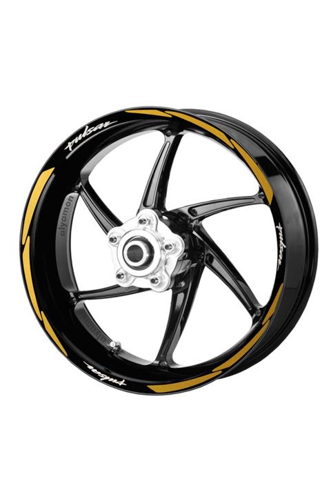 Deeb Pulsar Jant Şeridi Reflektif Sarı Beyaz Model S