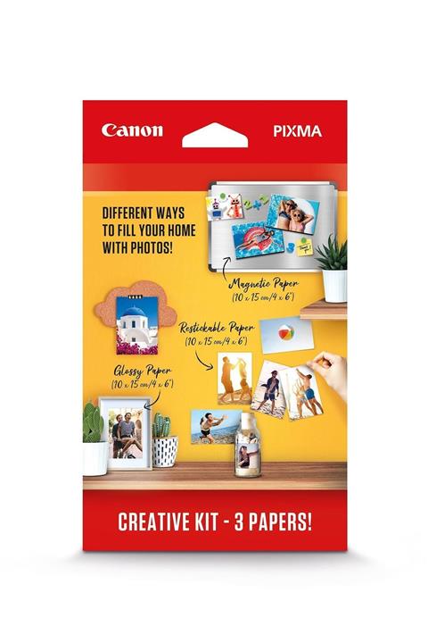 Canon PIXMA Creative Kit 2 MG/RP/PP-201 Orijinal 3'lü Fotoğraf Kağıdı Seti
