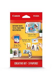 Canon PIXMA Creative Kit 2 MG/RP/PP-201 Orijinal 3'lü Fotoğraf Kağıdı Seti