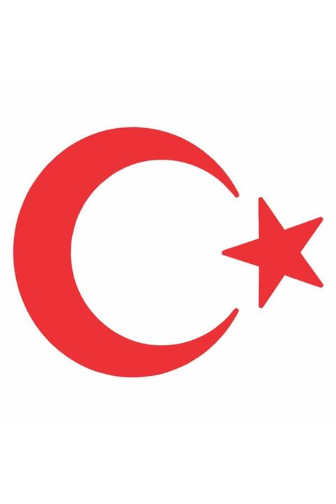 Sticker Master Sticker Master Türk Bayrağı Sticker 20 Cm Oto Motor Araç Araba Duvar Pc Etiket Çıkartma