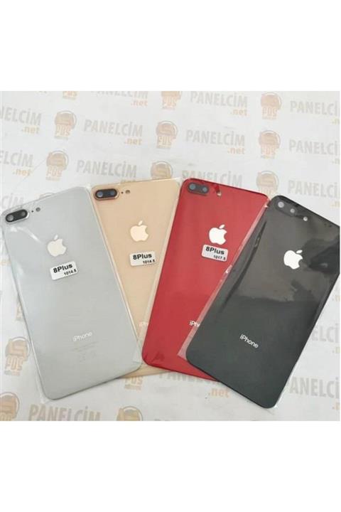 Fulldestek Iphone 8 Plus (a1864,a1897,a1898)arka Kapak(kamera Lensli)- siyah