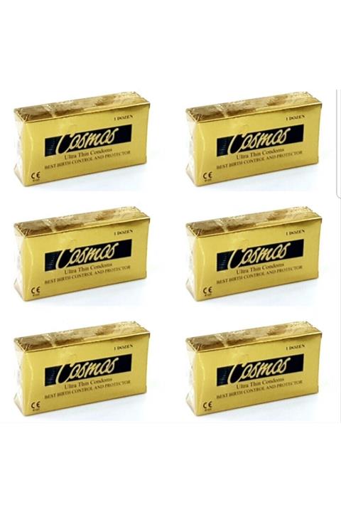 cosmos Prezervatif Ultra Thin Süper Ince 12li X 6 Paket Condom