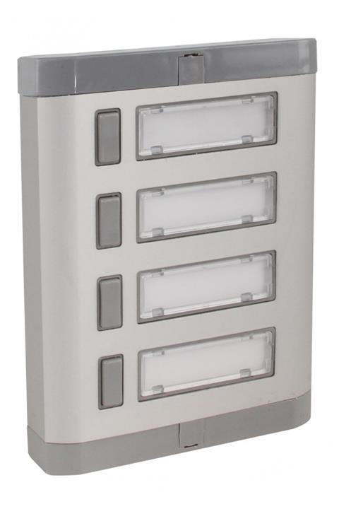 Mutlusan 4lü Alüminyum Zil Butonu