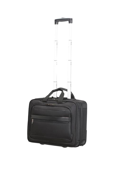 Samsonite Siyah Unisex Vectura Evo - Tekerlekli Laptop Çantası 17.3\