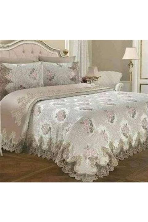 DUBAİ Fransız Güpürlü Eylül Pike Takımı * Cappichino