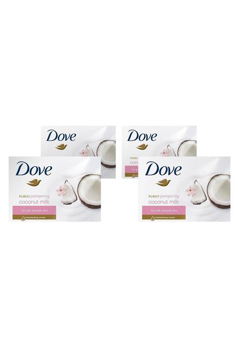 Dove Cream Bar Hindistan Cevizi Sütlü 100 gr x 4