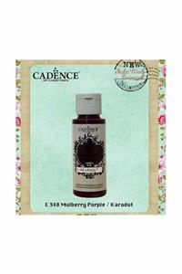 Cadence Style Matt Enamel Cam & Porselen Boyası 59 ml. E-348 Karadut