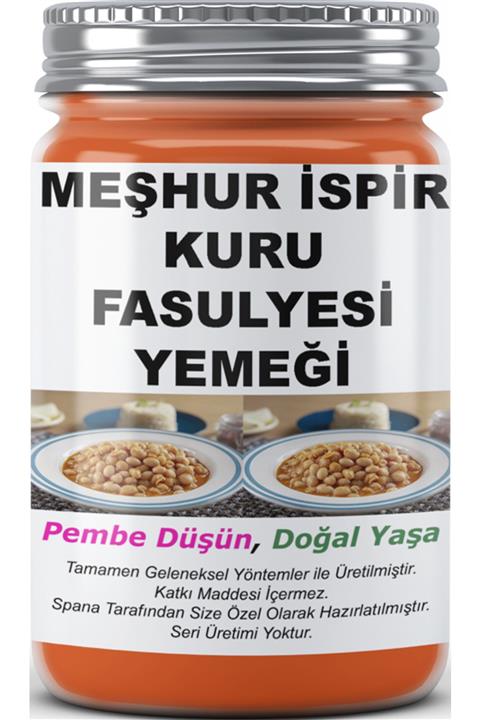 SPANA Meşhur Ispir Kurufasülyesi Yemeği Ev Yapımı Katkısız 330gr
