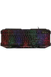 Life Teknoloji Concord C-64 Mekanik Hisli Gaming Klavye Rainbow/usb/rgb Işıklı Q Klavye Türkçe