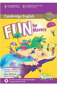 Cambridge University Press Fun For Movers Student's Book With Home Fun Booklet And Online Activities With Audio 4th Edition