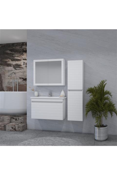h10 Concept Telaio Banyo Dolabı 80 Cm