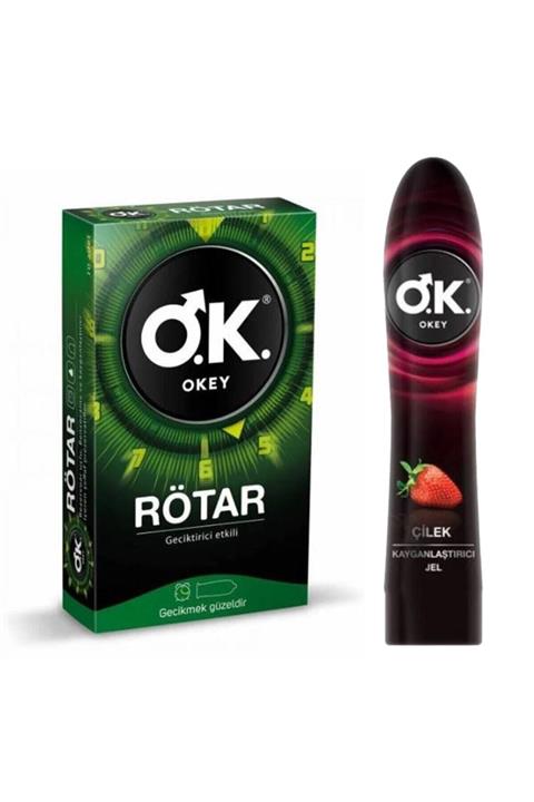O.K. Okey Prezervatif Ve Kayganlaştırıcı Set