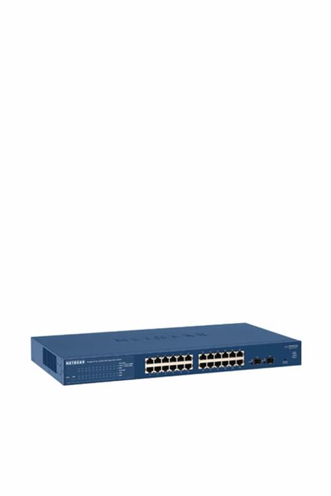 NETGEAR GS724T-400EUS Netgear GS724T 24 Port 10/100/1000 2SFP Gigabit Switch