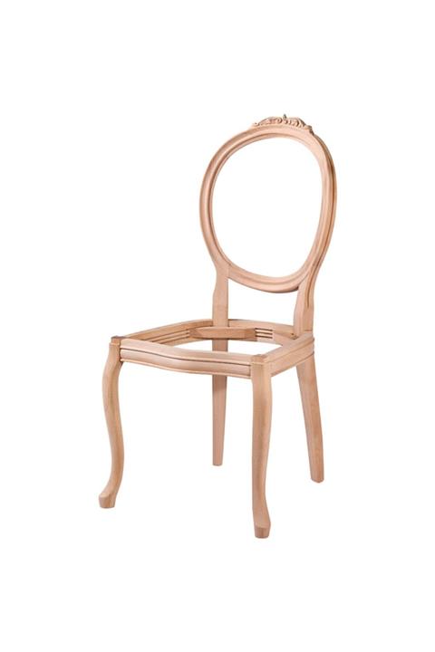 ENİ MOBİLYA AKSESUAR Ham Madalyon Oymalı Sandalye