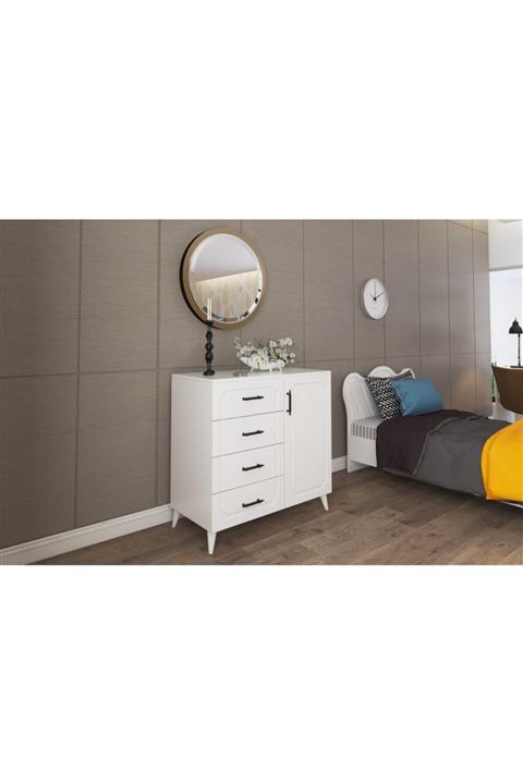 SUNROYAL Mihra 4 Çekmeceli Şifonyer