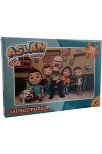 ADELAND Trt Çocuk Aslan Buluşçu 70 Parça Kutulu Puzzle