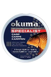 Okuma Carp 300 m Sazan Avı Olta Misinası Kamufle 0,47mm