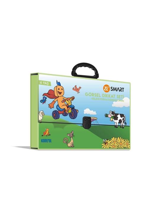 Kontrol Yayıncılık Zekare Smart Görsel Dikkat Seti (6 Yaş) - Kolektif /