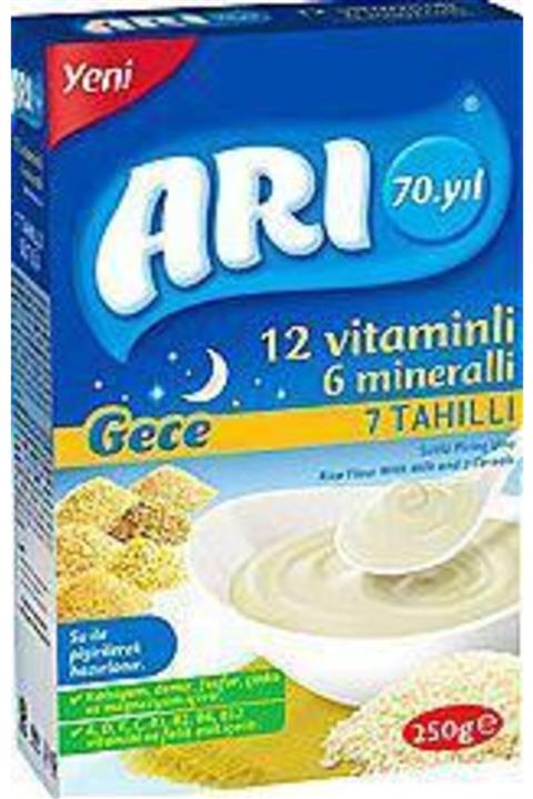 ARI Mama Gece Sütlü 7 Tahıllı Pirinç Unu 250 Gr