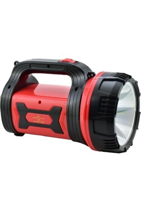 All Avcill 6670 Şarj Edilebilir Taşınabilir El Feneri Işıldak Aydınlatma Cihazı 10w Led El Feneri Ultra Güçlü