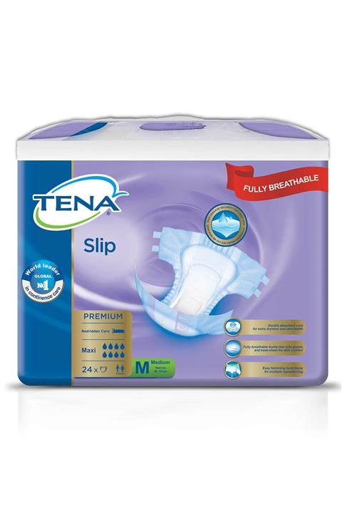 TENA Belbantlı Hasta Bezi Orta Boy 8 Damla Maxı 24 Lü 3 Paket