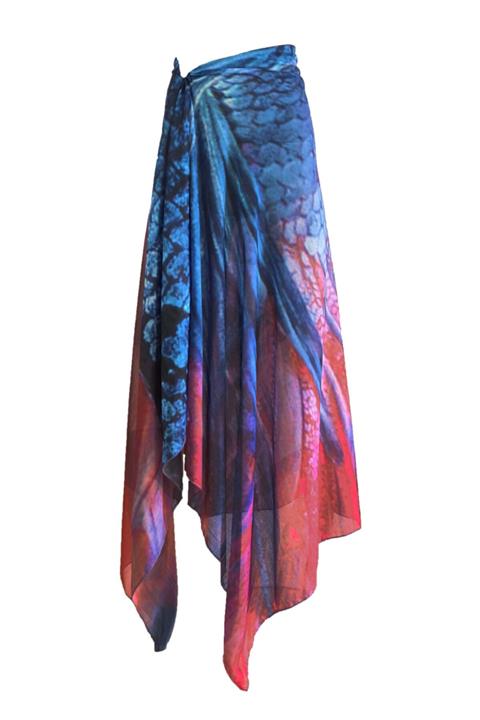 Bolder Pareo Balık Desen