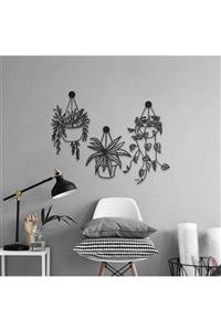 ikonika Hanging Flowers Metal Tablo