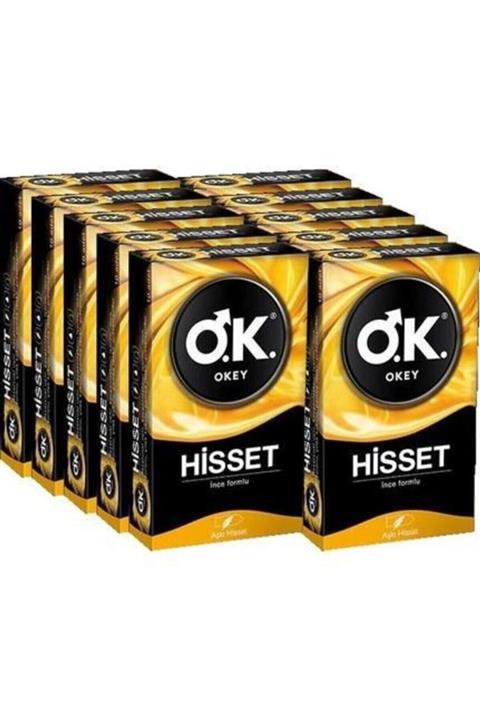 O.K. O.k Prezervatif Hisset Ince Formlu 100 Lü Paket