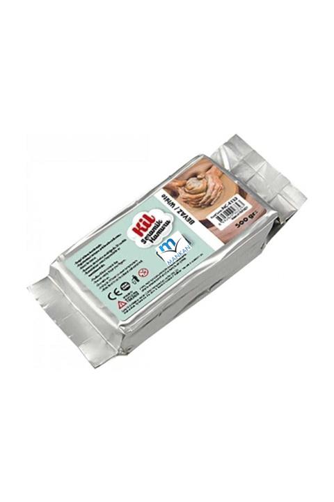 MANKAN Kil Seramik Hamuru 500 Gr. Beyaz