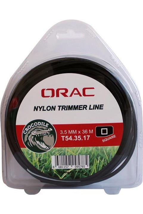 Orac Siyah Tırpan Misinası 3,50 mm 36 mt