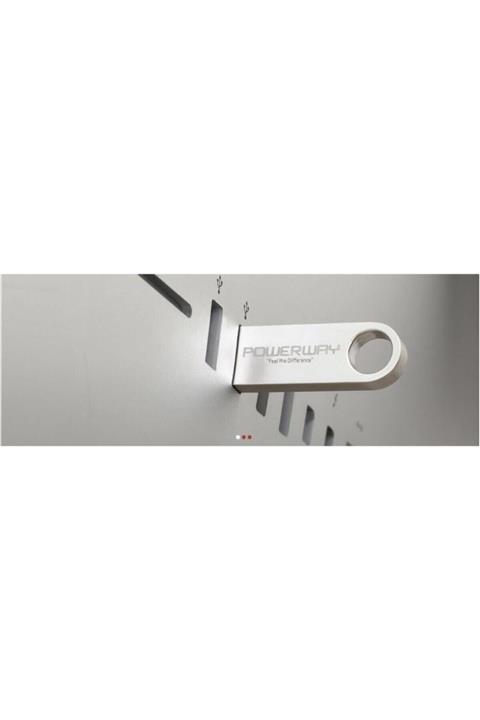 POWERWAY 128 Gb Metal Usb Bellek