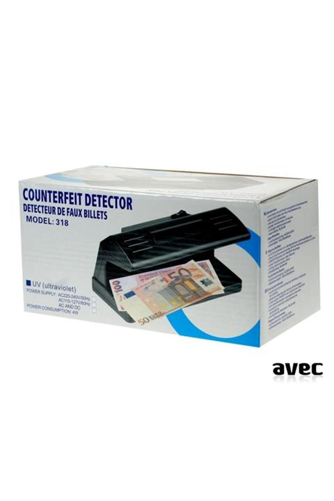 AVEK Cc-ad318 Para Kontrol Cihazı Mor Işıklı Pilli