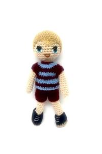 Mutti Design Amigurumi Bebek Evi Ailesi Erkek Çocuk Trabzonspor Formalı