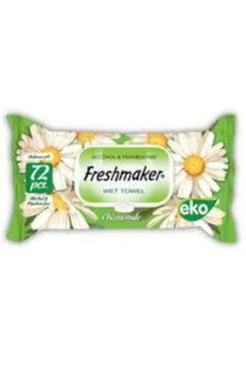 Freshmaker Wet Towel Islak Mendil  72'li