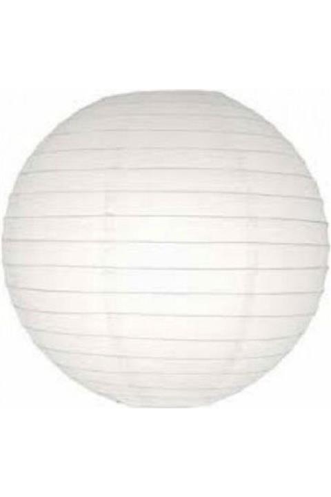 pazariz Dekoratif Çin Feneri – Kağıt Lamba - Beyaz