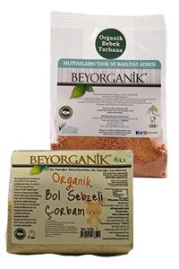 BEYORGANİK Bebek Tarhana Çorbası 200g Sebzeli Bebek Çorbası 160g