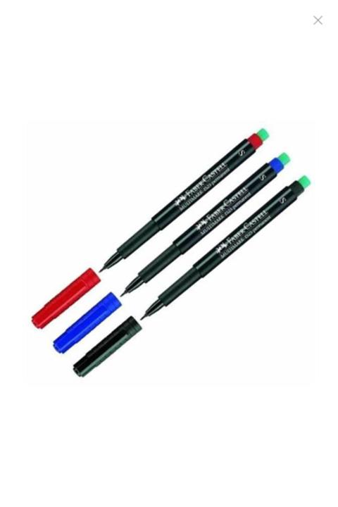 Faber Castell Multimark Permanent Asetat Kalemi 0.4(s)