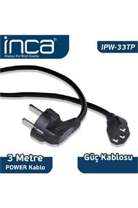 Inca Ipw-33tp 3 Mt 0.75mm Pc Power Kablosu