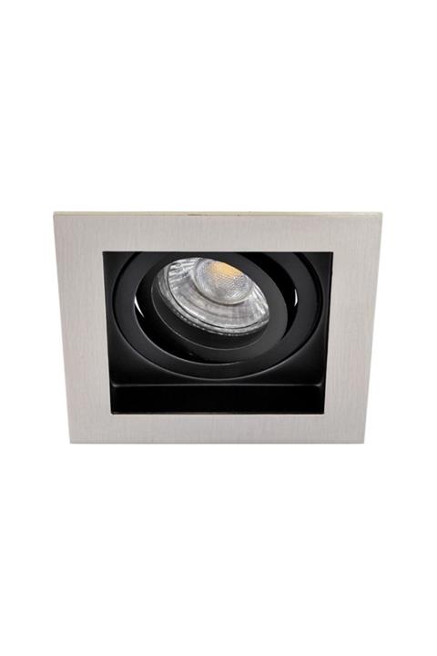 Crystal Palace Kare Hareketli Spot Krom Gömme Tavan Aydınlatması Sıva Altı Spot (gu-10 Ampul Dahil)