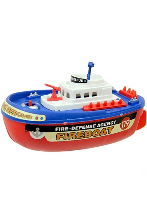 Beyaz At Yılın Ilk Fırsatları - Pilli Itfaiye Kurtarma Botu - ™ ®