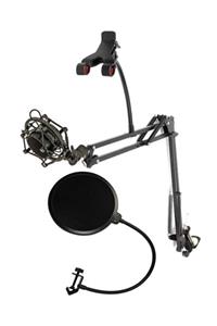 Lastvoice Set-02ps Mikrofon Standı Sehpası + Shock Mount + Filtre