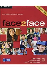 Cambridge University Press Face2face Elemantary Student's Book With Online Workbook