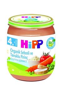 Hipp Organik Sebzeli Ve Tavuklu Kremalı Pirinç 125gr