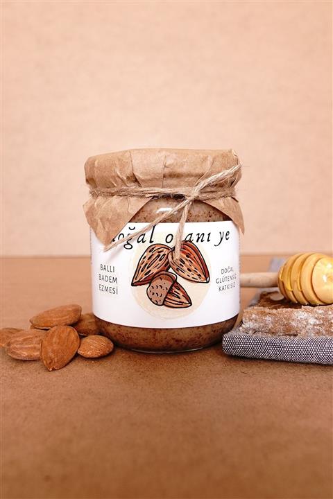 Doğal Olanı Ye Doğal Ballı Badem Ezmesi 200 Gr