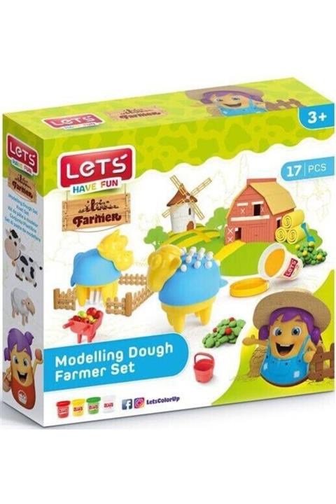 Lets L9007 Oyun Hamuru Çiftlik Seti