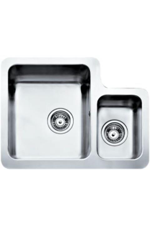 Teka Stage Be 625 Sağ Küçük Hazneli Tezgahaltı Paslanmaz Çelik Eviye