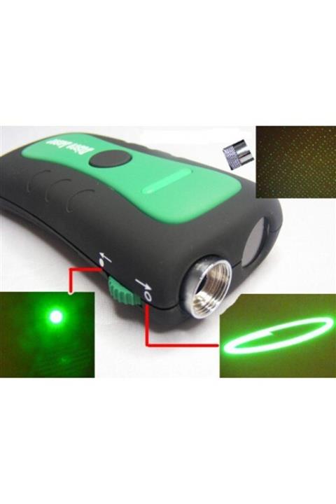 yakpen Mini El Tipi Işık Show Lazer Show - Fonksiyonel Eğlenceli Lazer Pointer