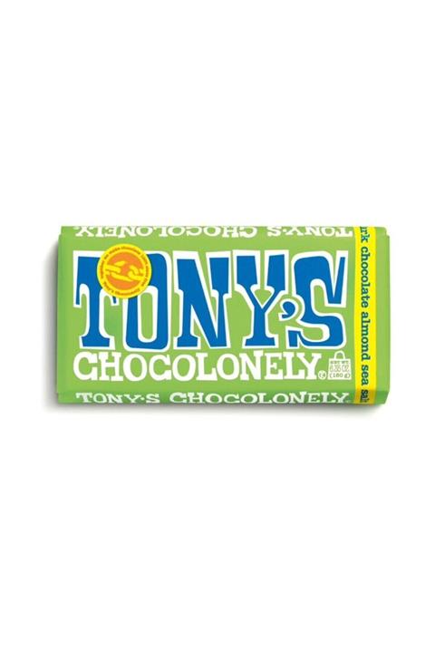 TONY MOLY Tony's Chocolonely Dark Chocolate Almond Sea Salt 180gr